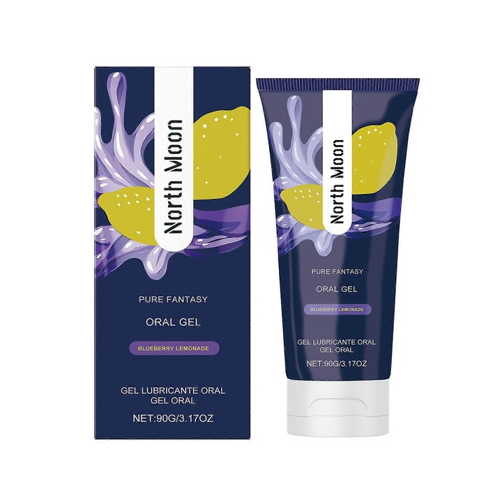 Гел за орална грижа за намаляване на рефлекса за повръщане и овлажняване на устата, плодов аромат, 90гр North Moon