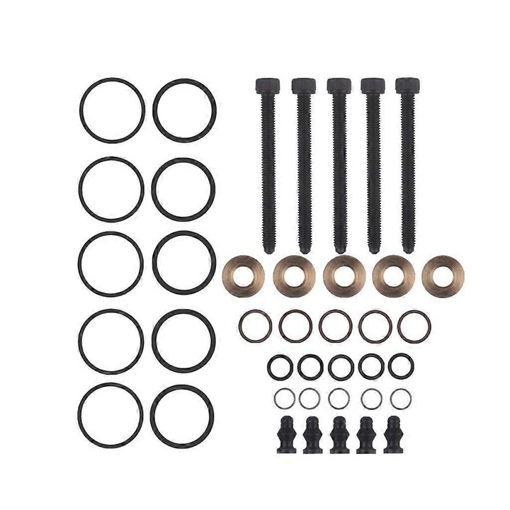Set garnituri injectoare PD, metal si cauciuc, pentru 1.4TDI, 1.9TDI, 2.0T, 4 piese