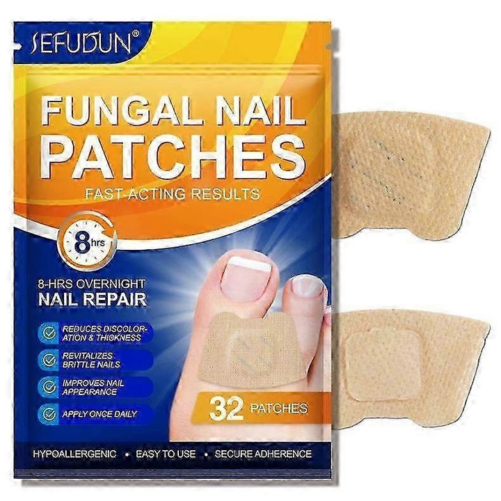 Pachet de plasturi corectori pentru unghii incarnate, Sefudun, 32 bucati