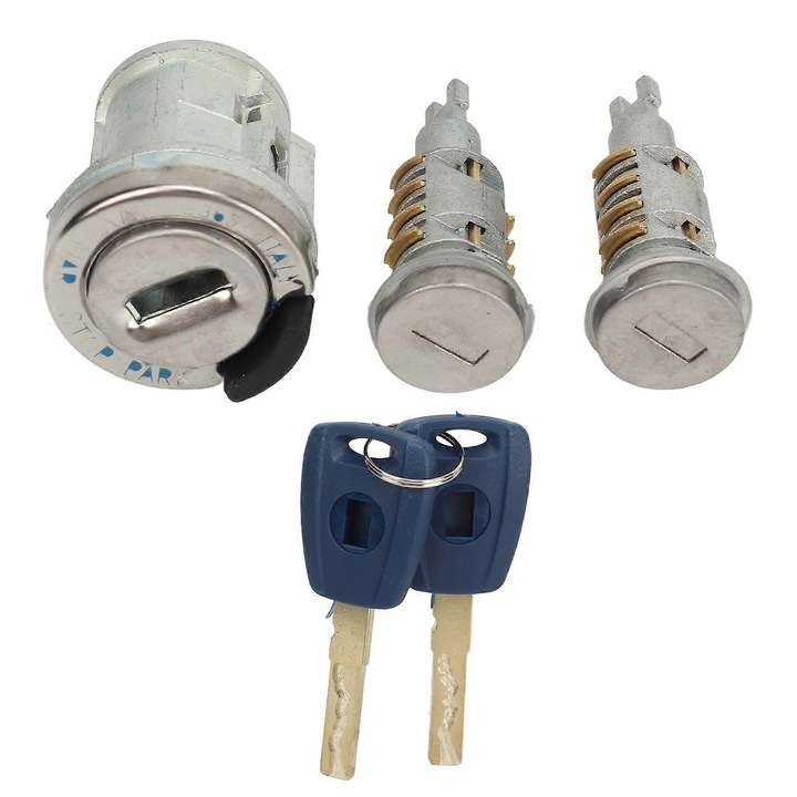 Комплект заключващи патрони за Fiat Doblo MK2, Vauxhall Combo D, Opel Combo D, метални