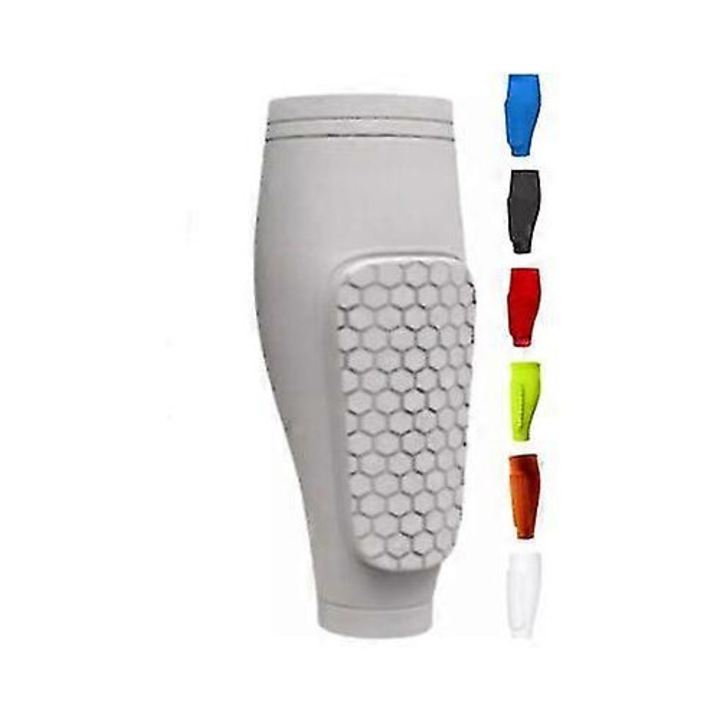Aparatori pentru picioare copii, rosii, S/M/L/XL, set de 2 bucati