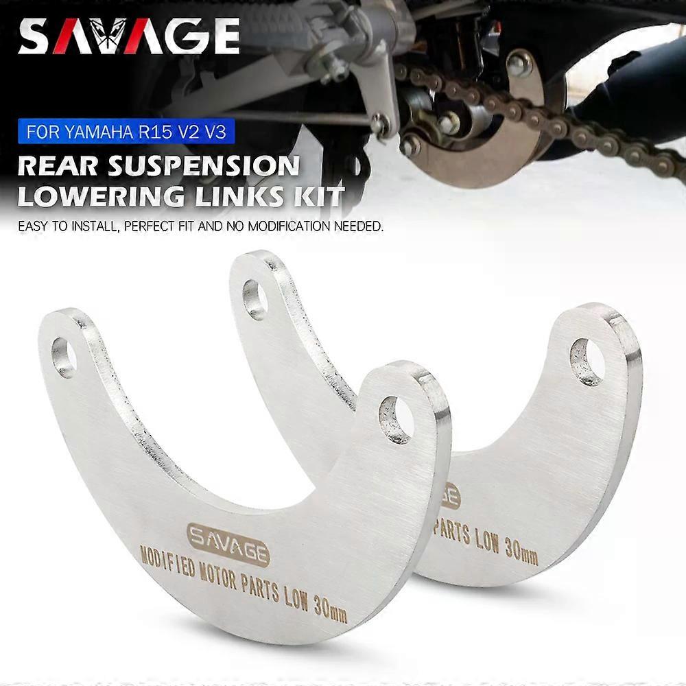 Kit de conectare amortizor spate pentru motocicleta, Savage, inox