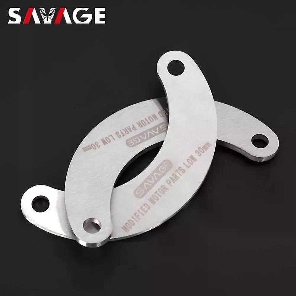 Kit de conectare amortizor spate pentru motocicleta, Savage, inox
