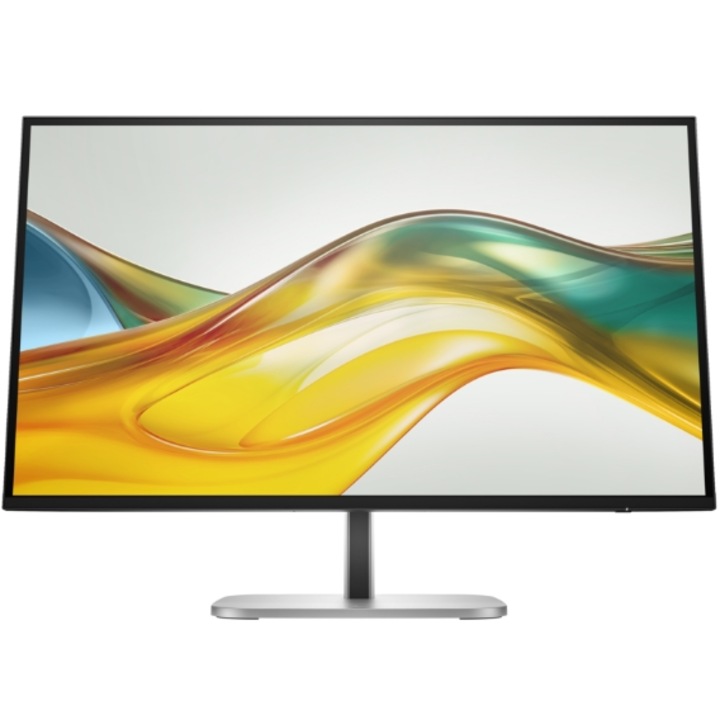 HP 27" 527pq IPS LED monitor, QHD 2560 x 1440, HDMI, DisplayPort, Pivot fekete/ezüst