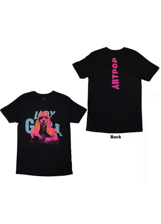 Lady Gaga Artpop póló, 100% pamut, 3XL