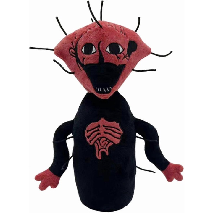 Плюшена играчка, 9,8", дизайн, вдъхновен от игра на ужаси, многоцветна, колекционерски комплект