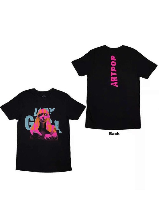Тениска Rockinstone Artpop Cover, 100% памук, тегло 180 гр./м², бял цвят, размер XL