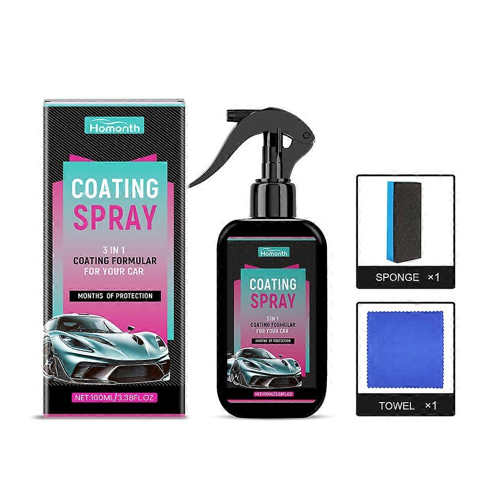 Set spray de protectie pentru masini Homonth Limlex Coating 3x