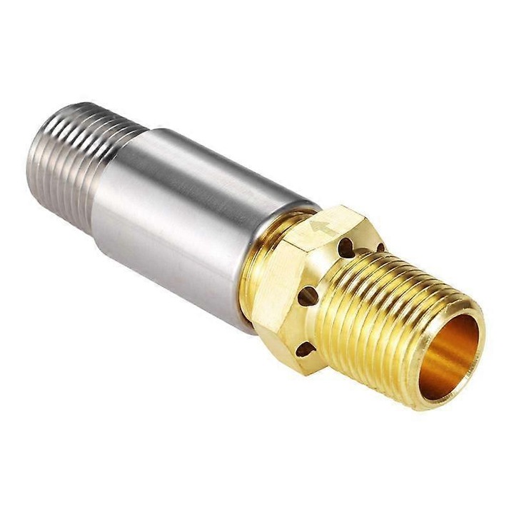 Robinet 1/2inch pentru amestec de gaz, capacitate 90.000 BTU, inox si alama, pentru foc de exterior