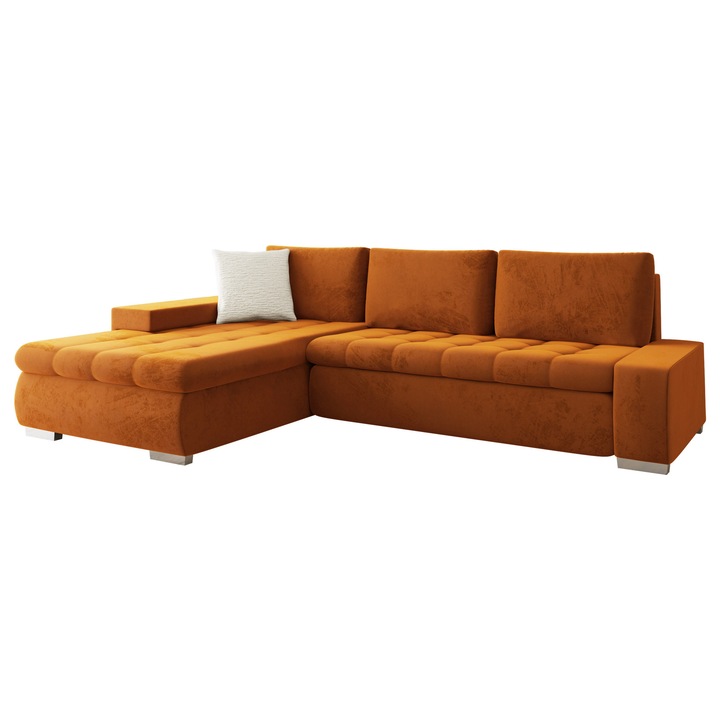 Coltar rabatabil Herkules Premium, MIRJAN 24, cupru, 213x302x80 cm