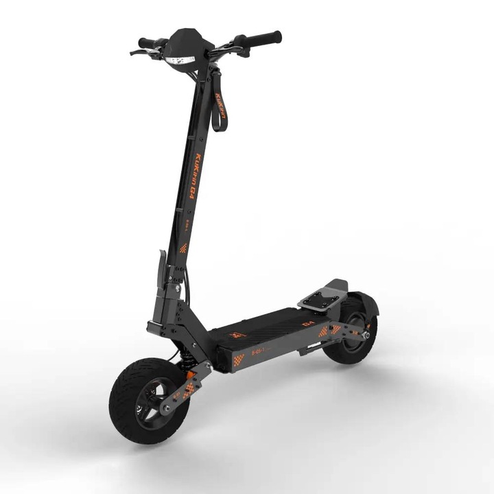 KuKirin G4 Elektromos Roller Felnőtteknek, Maximális Teljesítmény 2400 W, Maximális Sebesség 70 Km/h, Hatótávolság 75 Km, 11 Hüvelykes Vákuum Kerekek
