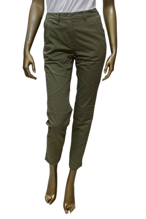 Pantaloni de dama G-Star RAW Bronson Mid Skinny Chino, Talie medie, Picior skinny, W26-L32, Kaki