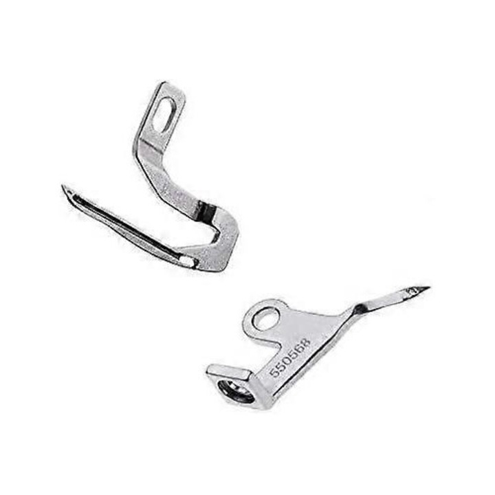 Set 2 unghiuri pentru masini de cusut overlock, 14SH754, 14CG, 14U, PFAFF, Hobbylock, Consew