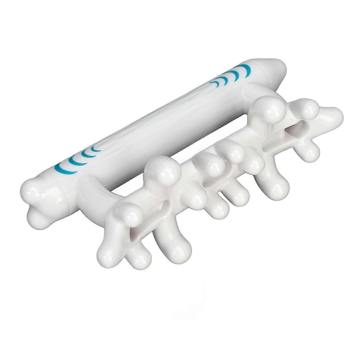 Aparat de masaj, masaj fascia, ergonomic, pentru gat si umeri, plastic