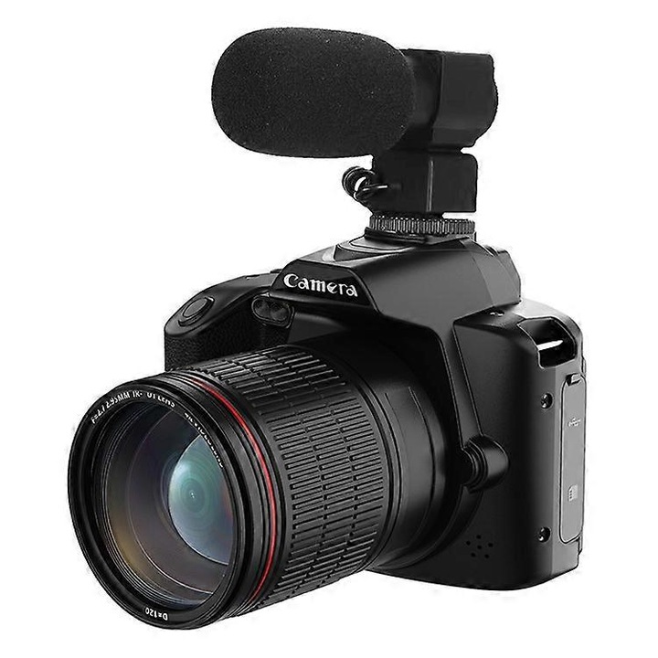 D5 видеокамера, 64MP, 4K, Wi-Fi, 13x12.5x9.5 см