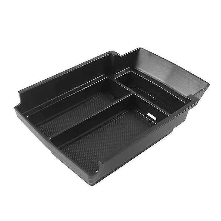 Középkonzol rendszerező Solterra/BZ4X 2023-2024-hez, tárolódoboz, fekete, ABS