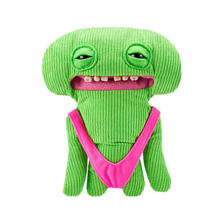 Jucarie plus Fuggler, Ciudateii in vacanta - Smiley O Riley, verde cactus, 22 cm