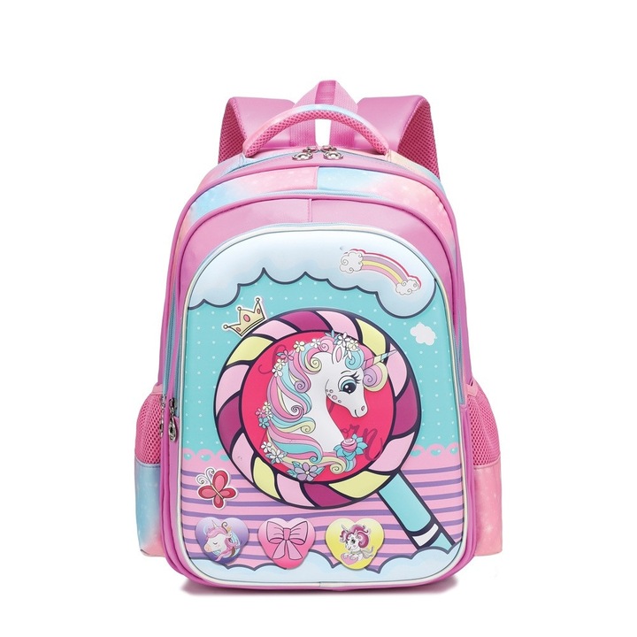 3D NYALÓPA iskolatáska, 41x31x24 cm