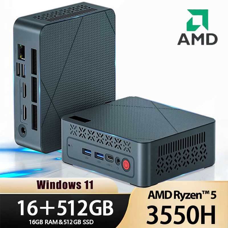 Mini PC NiPoGi® Windows 11, Intel Alder Lake N95 (pana la