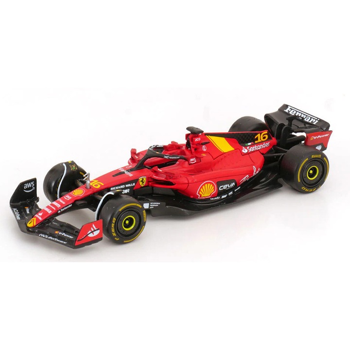 Macheta auto Ferrari SF-23 #16 Ch. Leclerc Monza GP (2023) 1:43 Bburago