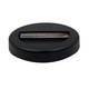 Aplica LED de Perete, Circulara, Exterior, 3W (30W), Negru, IP65 Rezistent la apa, Lumina calda 2700K, pentru fatade, scari sau zone de trecere