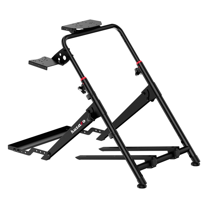 Рама на кормилото, Huzaro Speed 4.0, регулиране на височината 65, 3–82 cm, регулиране на ъгъла на педалите, товароносимост 20 kg, заключване на седалката, цвят: ч