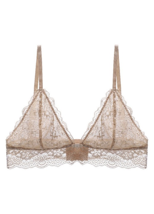 Sutien fara bretele dama, Bej