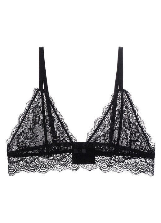 Sutien fara bretele dama, Negru