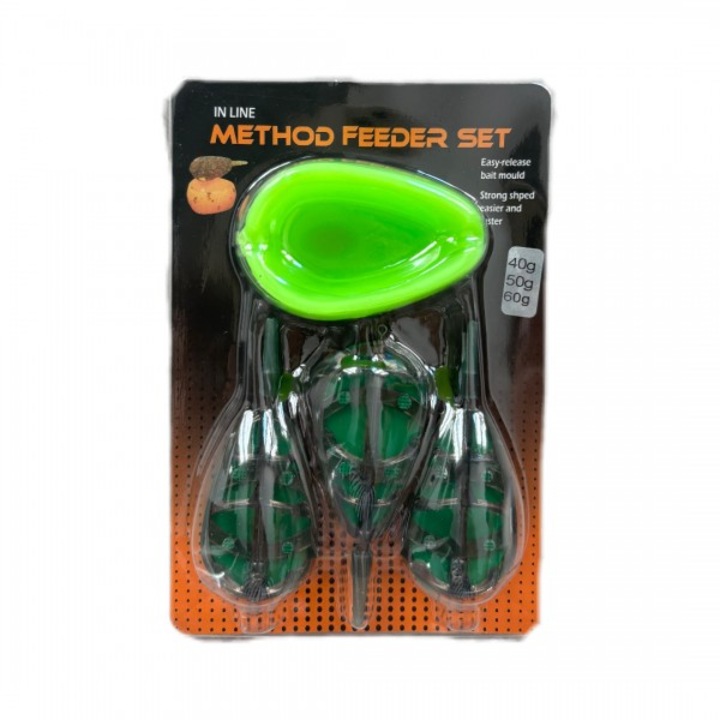 Penész + 3 method feeder csali, 40 GR + 50 GR + 60 GR, Dual Fish