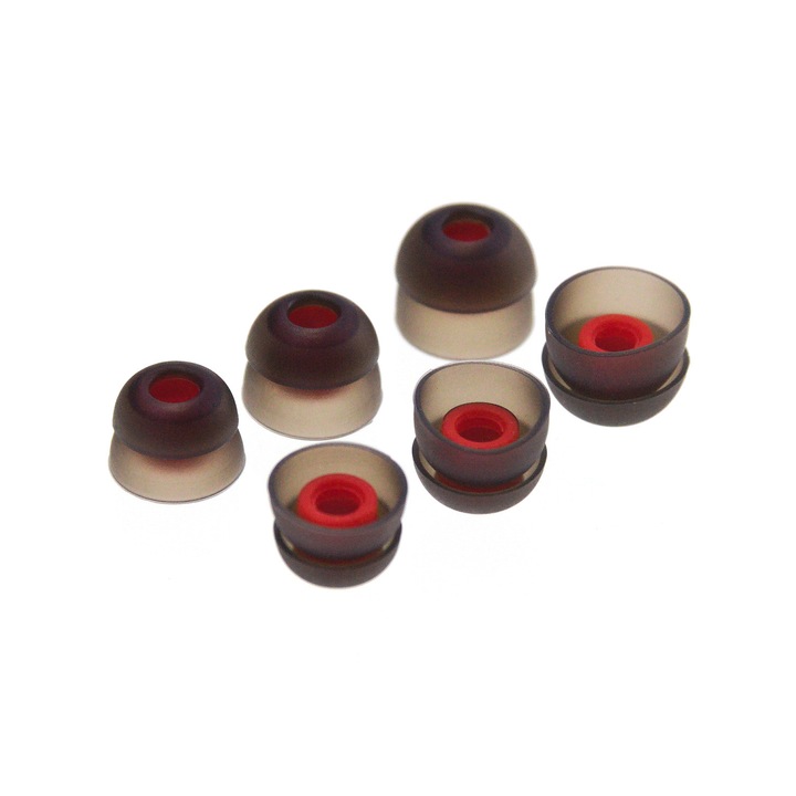 Set de dopuri pentru casti, MKF-G-266, set 6 bucati, dimensiuni 4.0 - 5.5 mm, MKF kQamil