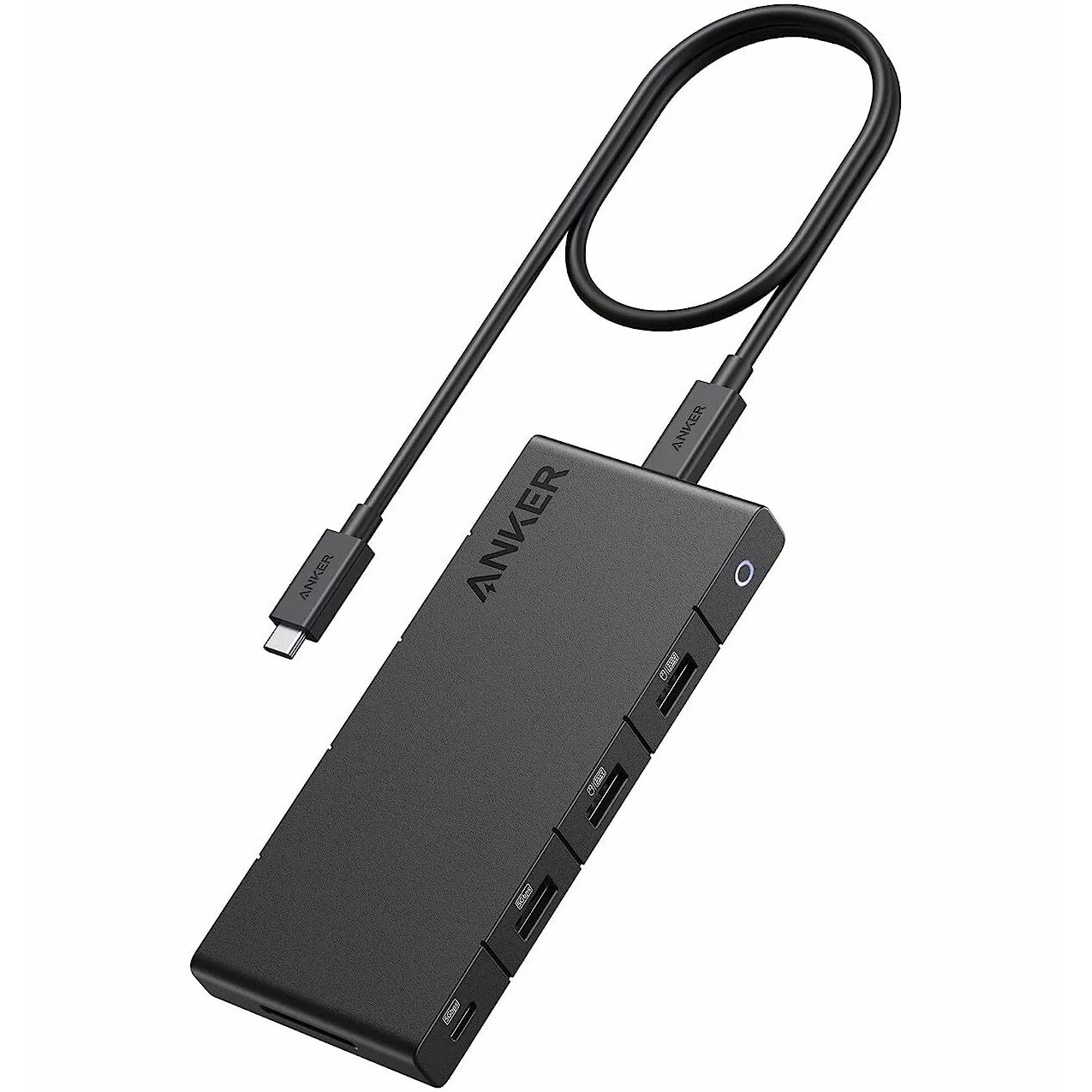 Hub Anker 364 USB-C 10-in-1 Dual 4K HDMI negru