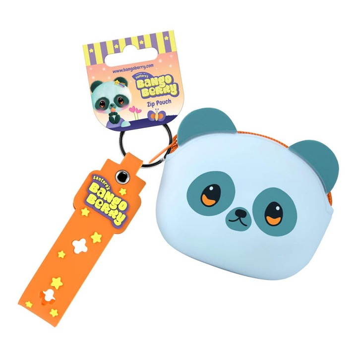 Bangoberry kulcstartó Pally Panda mini pénztárcával