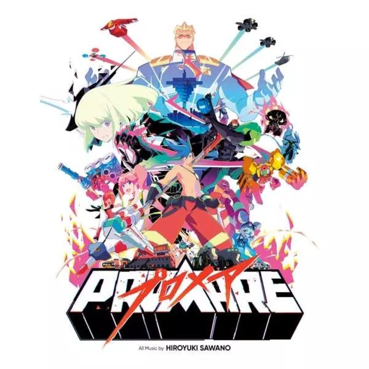 Hiroyuki Sawano: Promare (Original Soundtrack) = プロメア (オリジナルサウンドトラック) 2x LP (vinyl) Coloured Split White & Half Red Vinyl Promare (Original Soundtrack) CLR