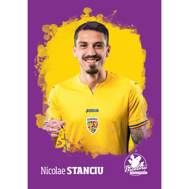 Caiet Tip I, Carturesti, Nicolae Stanciu, 24 file, Mov