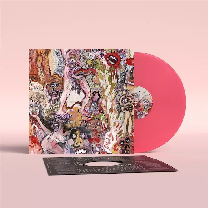 The Bug Club: Very Human Features LP (vinyl) Bio Pink Opaque Vinyl Limited Loser Edition CLR, LTD