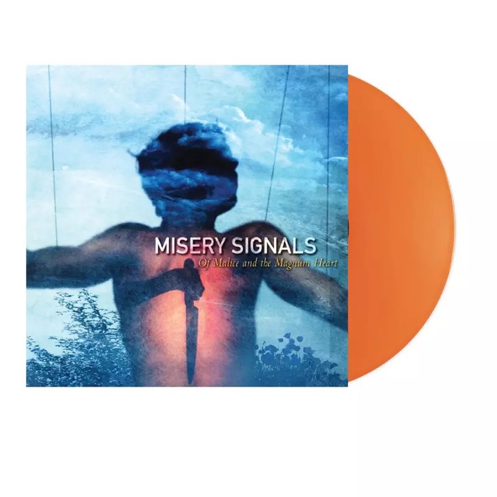 Misery Signals: Of Malice And The Magnum Heart LP (vinyl) Orange Crush Vinyl CLR, LTD