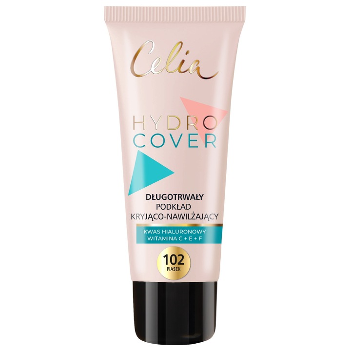 Фон дьо тен Celia, Hydro Cover, 102, 30 мл, хидратиращ, дълготраен
