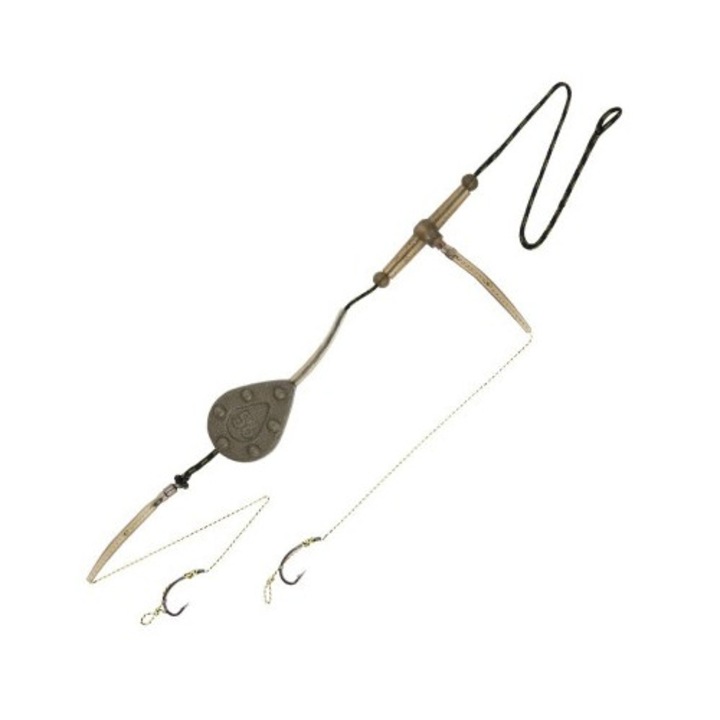 Montura crap/caras FR2-CHG2871, greutate 71 g, 2 carlige marimea 8