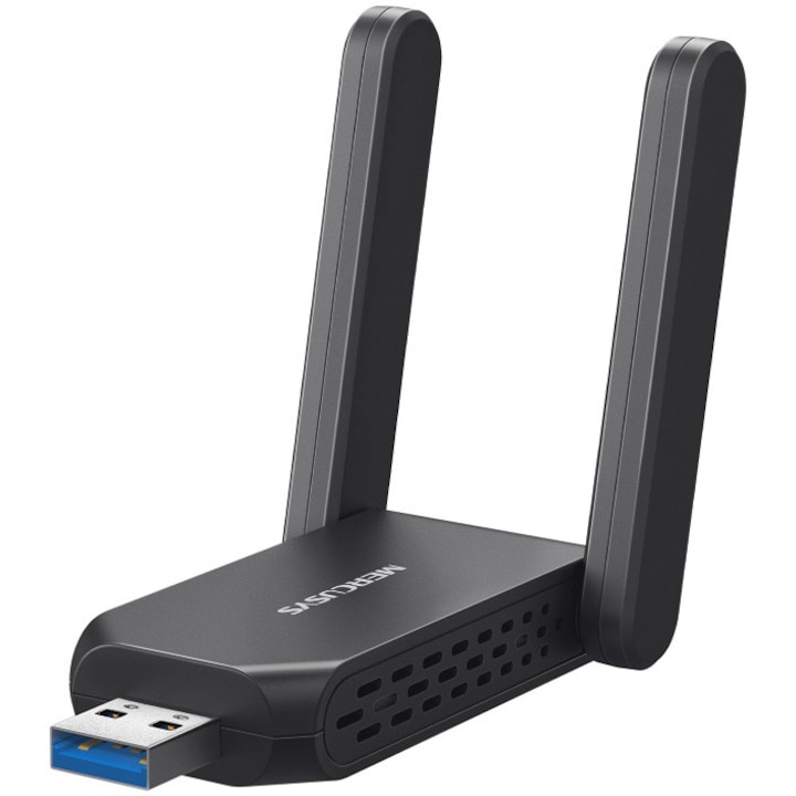 Adaptor Wireless Mercusys MA72XH, AX1800, Dual-Band, Wi-Fi 6, USB 3.0