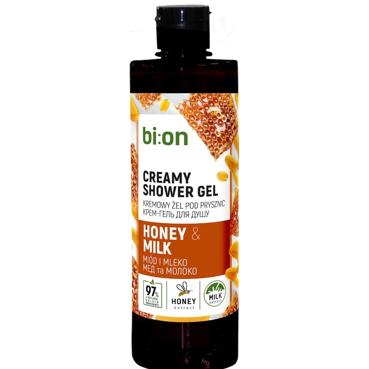 Bio Naturell Krémtusfürdő Méz Tej 473Ml