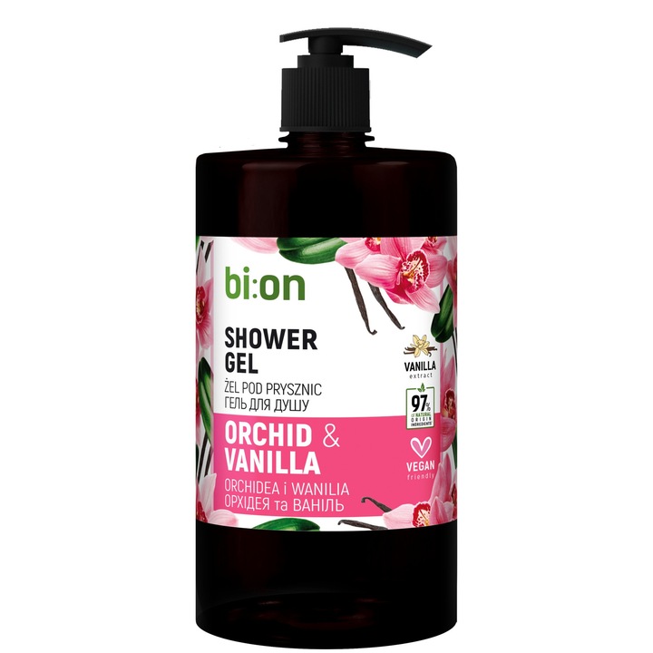 BIO NATURELL Krémes tusfürdő orchideával és vaníliával 946 ml