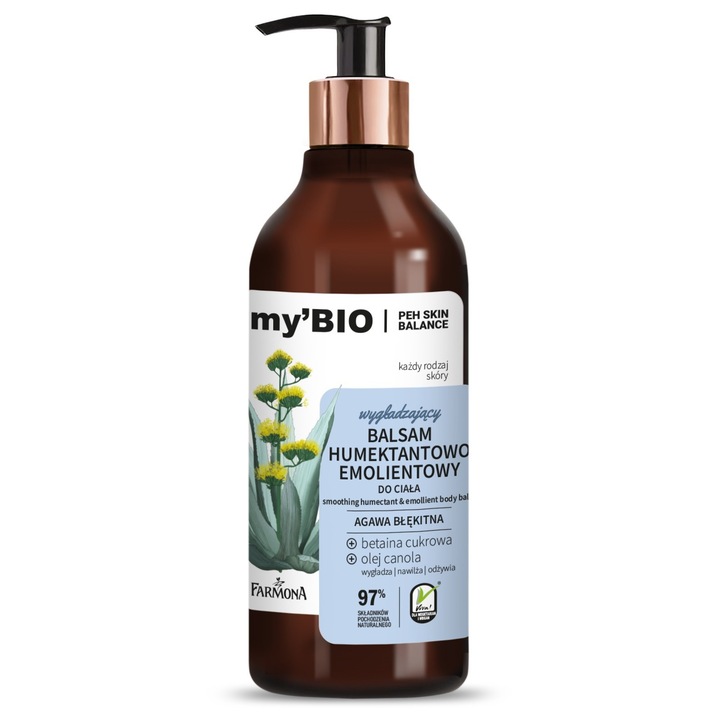 Farmona hidratáló testbalzsam agávéval, 400ml