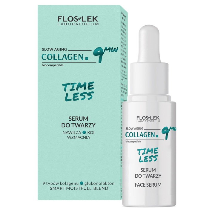 Серум за лице FLOS-LEK, 30 мл, за хидратация и изглаждане