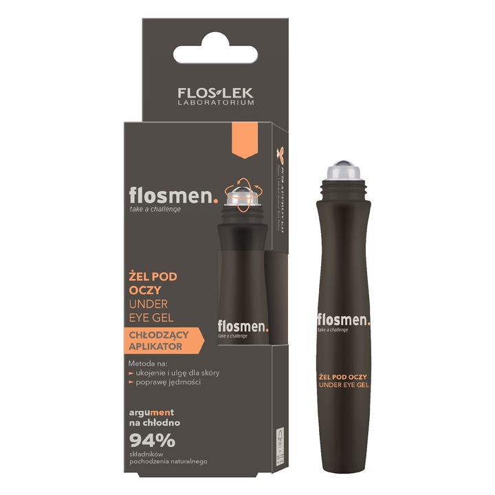 Gel pentru ochi FLOS-LEK, 15 ml, efect racoritor, ingrijire si curatare