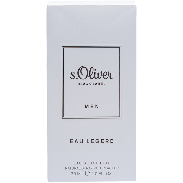 Oliver Black Label férfi parfüm, 30 ml, fás illat, friss jegyek