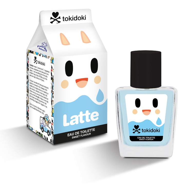 Tokidoki Latte, női toalettvíz, virágos, 50 ml