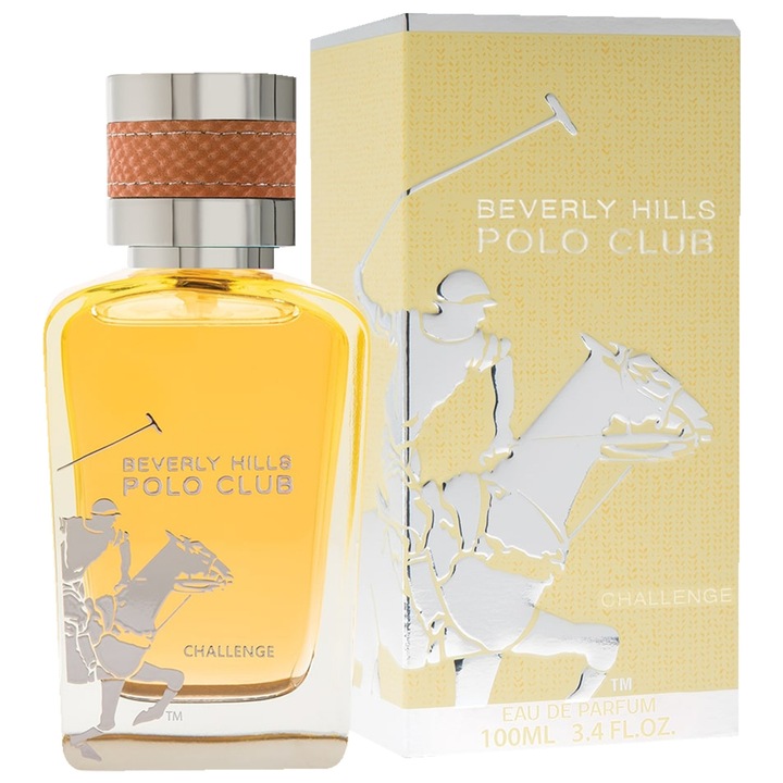 Парфюм, Beverly Hills Polo Club, Prestige Pour Femme Challenge, 100 мл, елегантен флакон