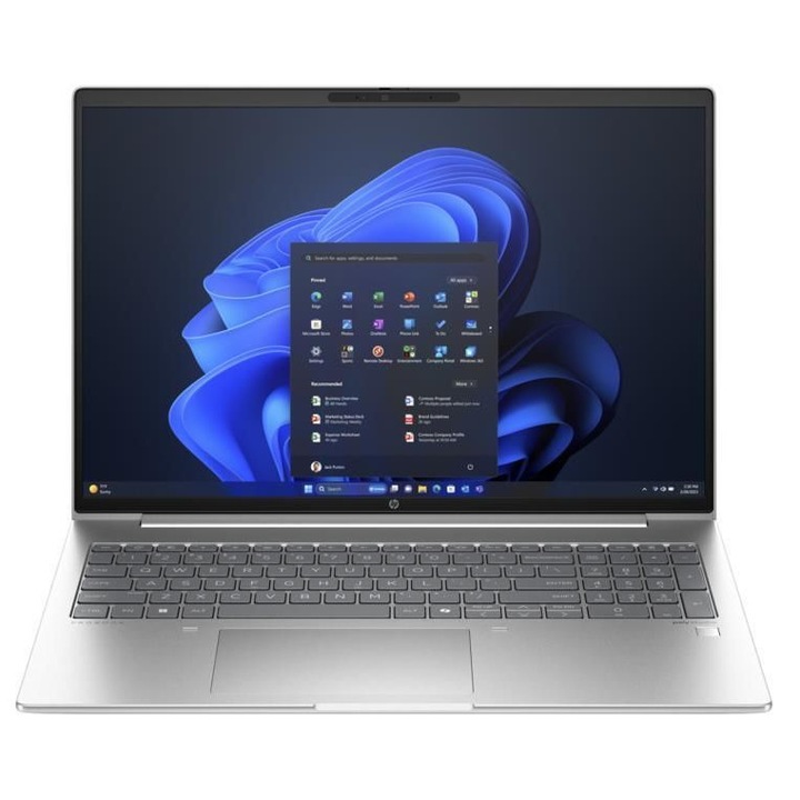 HP ProBook 465 G11 9Y7L1ET laptop, 16 hüvelykes 1920 x 1200, AMD Ryzen 5 7535U 6 C / 12 T, 2.9 GHz - 4.55 GHz, 3 MB 16 MB gyorsítótár, 12 W, 16 GB DDR5, 512 GB SSD, AMD Radeon Graphics, Windows 11 Pro, Szürke