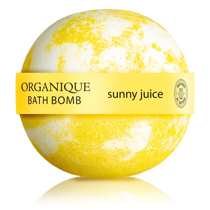 Bomba de baie efervescenta Organique, Sunny Juice