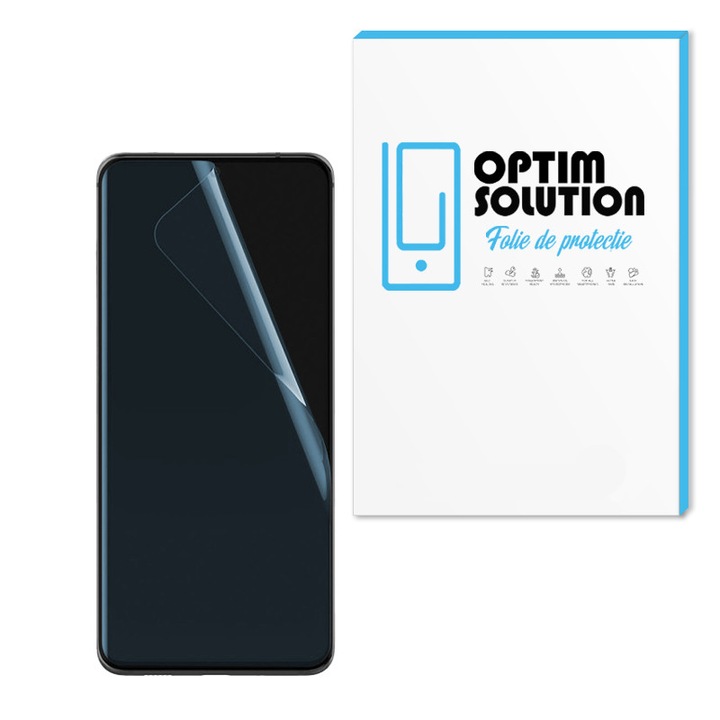 Folie Silicon Case-Friendly pentru Samsung Galaxy S26 Ultra, Hydrogel Regenerabil, Flexible Hydro-Crystal, Full Glue, Instalare Usoara, Potrivita cu Orice Husa de Protectie, Ecran Securizat, Transparent